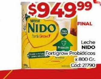 Diarco Leche nido fortigrow probióticos oferta