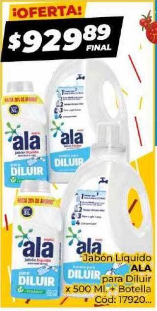 Diarco Jabón líquido ala para diluir oferta