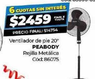 Diarco Ventilador de pie 20 oferta