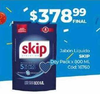 Diarco Jabón líquido skip doy pack oferta