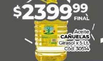 Diarco Aceite cañuelas girasol oferta