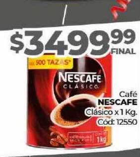Diarco Café nescafe clásico oferta