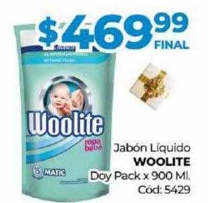 Diarco Jabón líquido woolite doy pack oferta