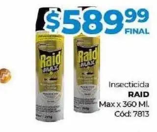 Diarco Insecticida raid max oferta