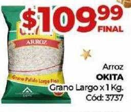 Diarco Arroz okita grano largo oferta