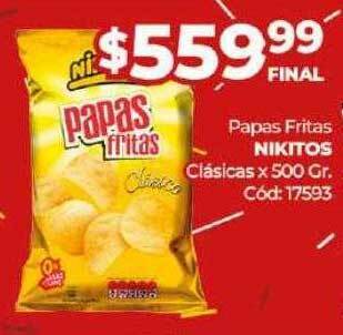 Diarco Papas fritas nikitos clásicas oferta