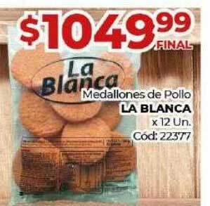 Diarco Medallones de pollo la blanca oferta
