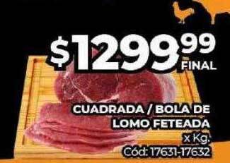 Diarco Cuadrada bola de lomo feteada oferta