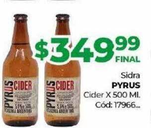 Diarco Sidra pyrus cider oferta