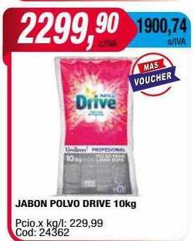 Maxiconsumo Jabon polvo drive oferta