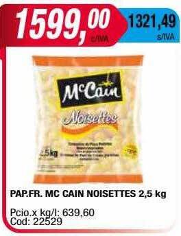 Maxiconsumo Pap. fr. mc cain noisettes oferta