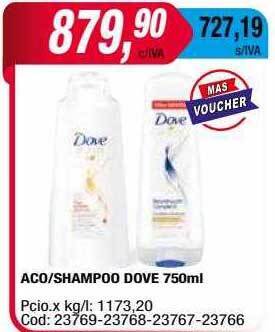 Maxiconsumo Aco shampoo dove oferta