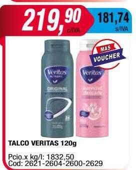Maxiconsumo Talco veritas oferta