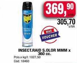 Maxiconsumo Insect. raid s. olor mmm oferta