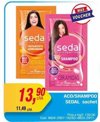 Maxiconsumo Aco shampoo sedal oferta