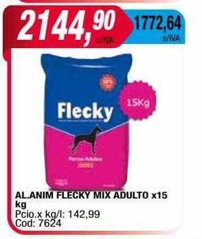 Maxiconsumo Al. anim flecky mix adulto oferta