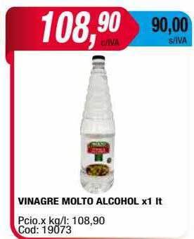 Maxiconsumo Vinagre molto alcohol oferta