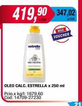 Maxiconsumo Oleo calc. estrella oferta