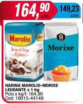 Maxiconsumo Harina marolio-morixe leudante oferta