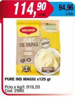 Maxiconsumo Pure ins maggi oferta