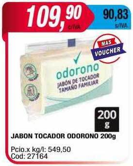 Maxiconsumo Jabon tocador odorono oferta
