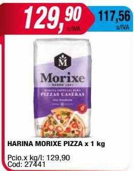 Maxiconsumo Harina morixe pizza oferta