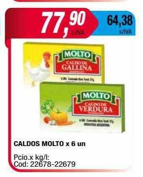 Maxiconsumo Caldos molto oferta