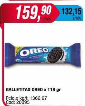 Maxiconsumo Galletitas oreo oferta