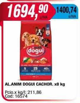 Maxiconsumo Al. anim dogui cachor. oferta