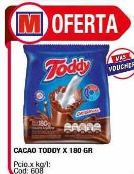 Maxiconsumo Cacao toddy oferta