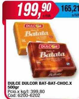 Maxiconsumo Dulce dulcor bat-bat-choc oferta