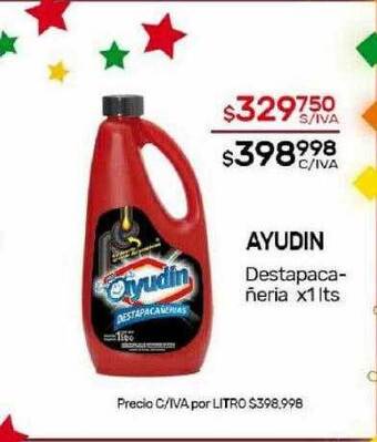 Nini Mayorista Ayudin destapacañeria oferta