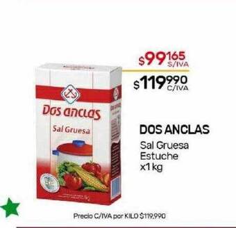 Nini Mayorista Dos anclas sal gruesa estuche oferta
