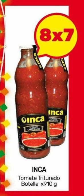 Nini Mayorista Inca tomate triturado botella oferta