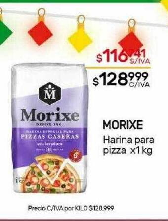 Nini Mayorista Morixe harina para pizza oferta
