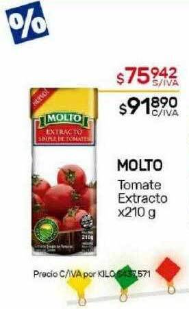 Nini Mayorista Molto tomate extracto oferta