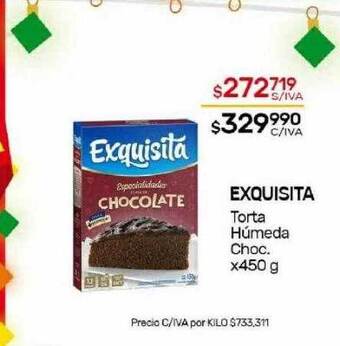Nini Mayorista Exquisita torta humeda choc oferta