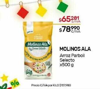 Nini Mayorista Molinos ala arroz parboil selecto oferta