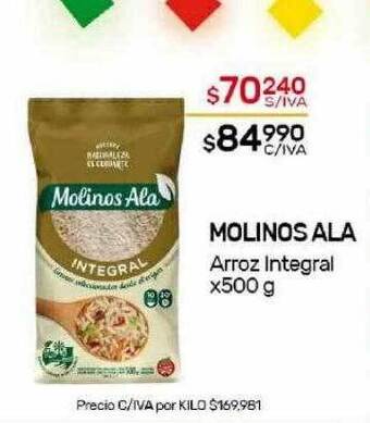 Nini Mayorista Molinos ala arroz integral oferta