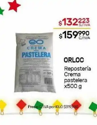 Nini Mayorista Orloc reposteria crema pastelera oferta