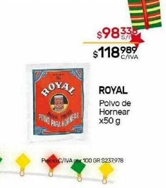 Nini Mayorista Royal polvo de hornear oferta