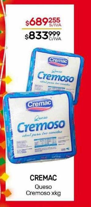 Nini Mayorista Cremac queso cremoso oferta
