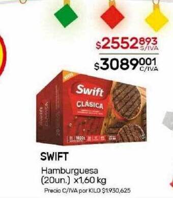 Nini Mayorista Swift hamburguesa oferta