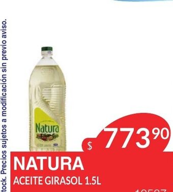 Masivos Natura Aceite Girasol 1.5L oferta