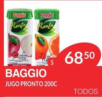 Masivos Baggio Jugo Pronto 200c oferta