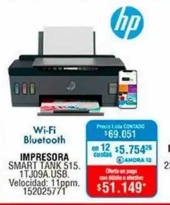 Perozzi Hp impresora wi-fi bluetooth oferta