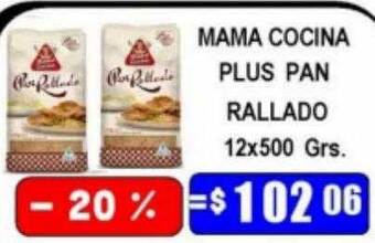 Dulcenter Mama cocina plus pan rallado oferta