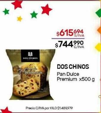 Nini Mayorista Dos chinos pan dulce premium oferta