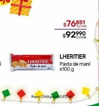 Nini Mayorista Lheritier pasta de mani oferta