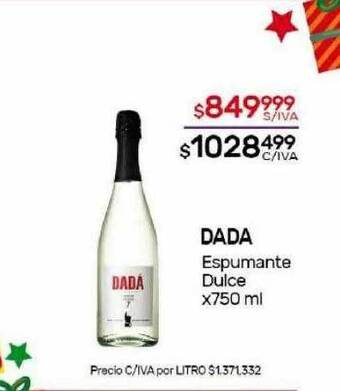 Nini Mayorista Dada espumante dulce oferta